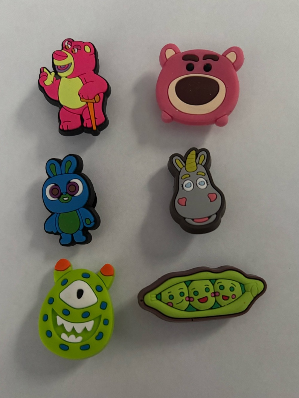 Toy Story character croc jibbitz/charms